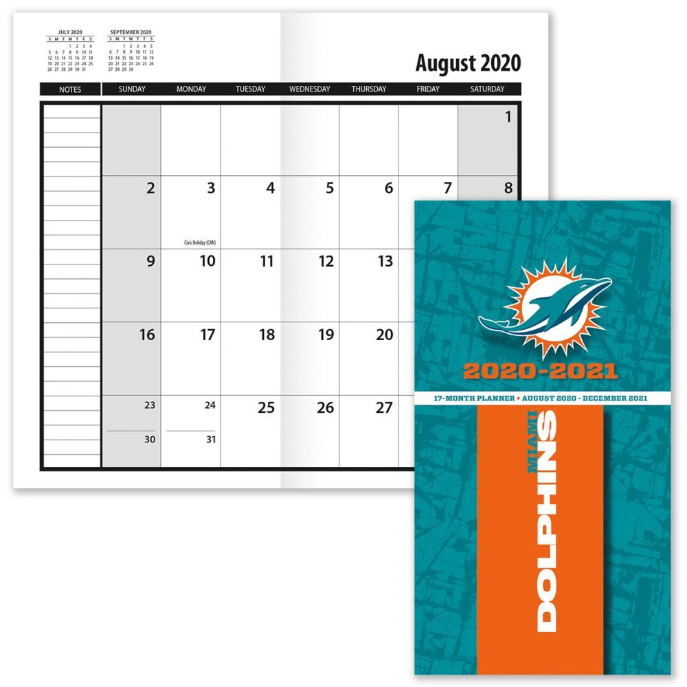 Miami Dolphins Calendars & Planners