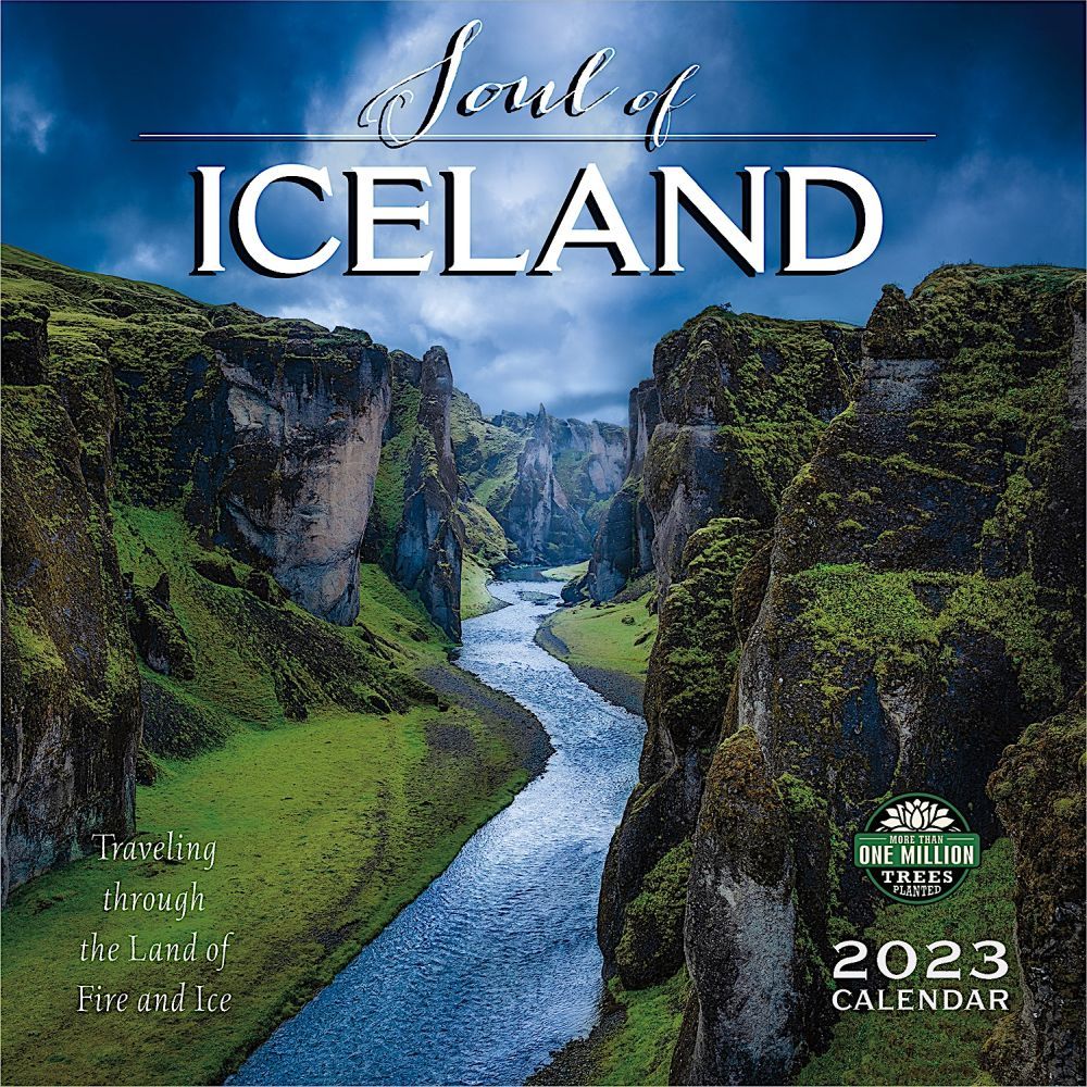 AMBER LOTUS, Soul of Iceland 2023 Wall Calendar 16.70 PicClick